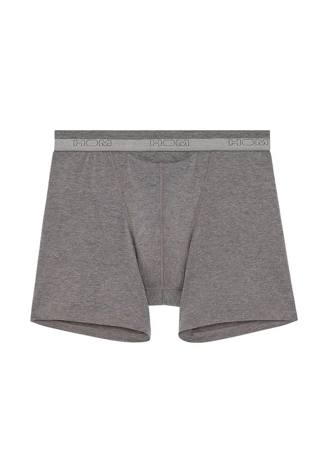 hom-ho1-boxer-long-gris-coton-modal-ouverture-n-1 image 1