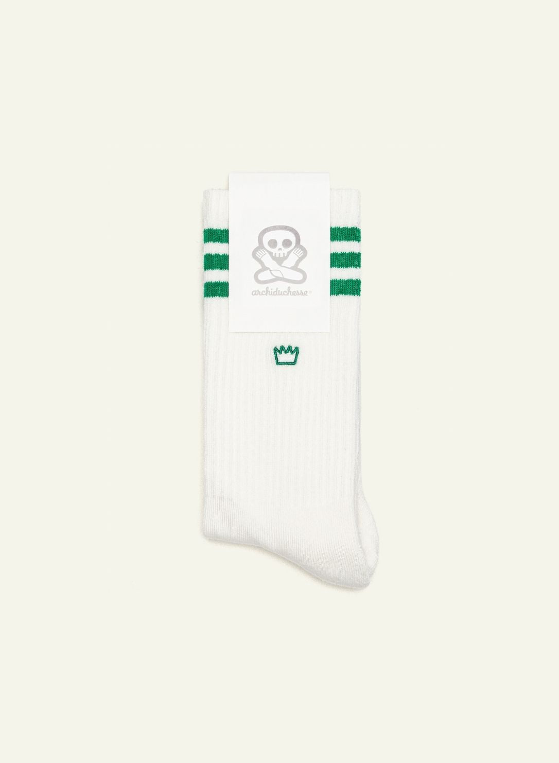 archiduchesse-bouclette-ray-e-vert-chaussettes-36-41-sport image 3