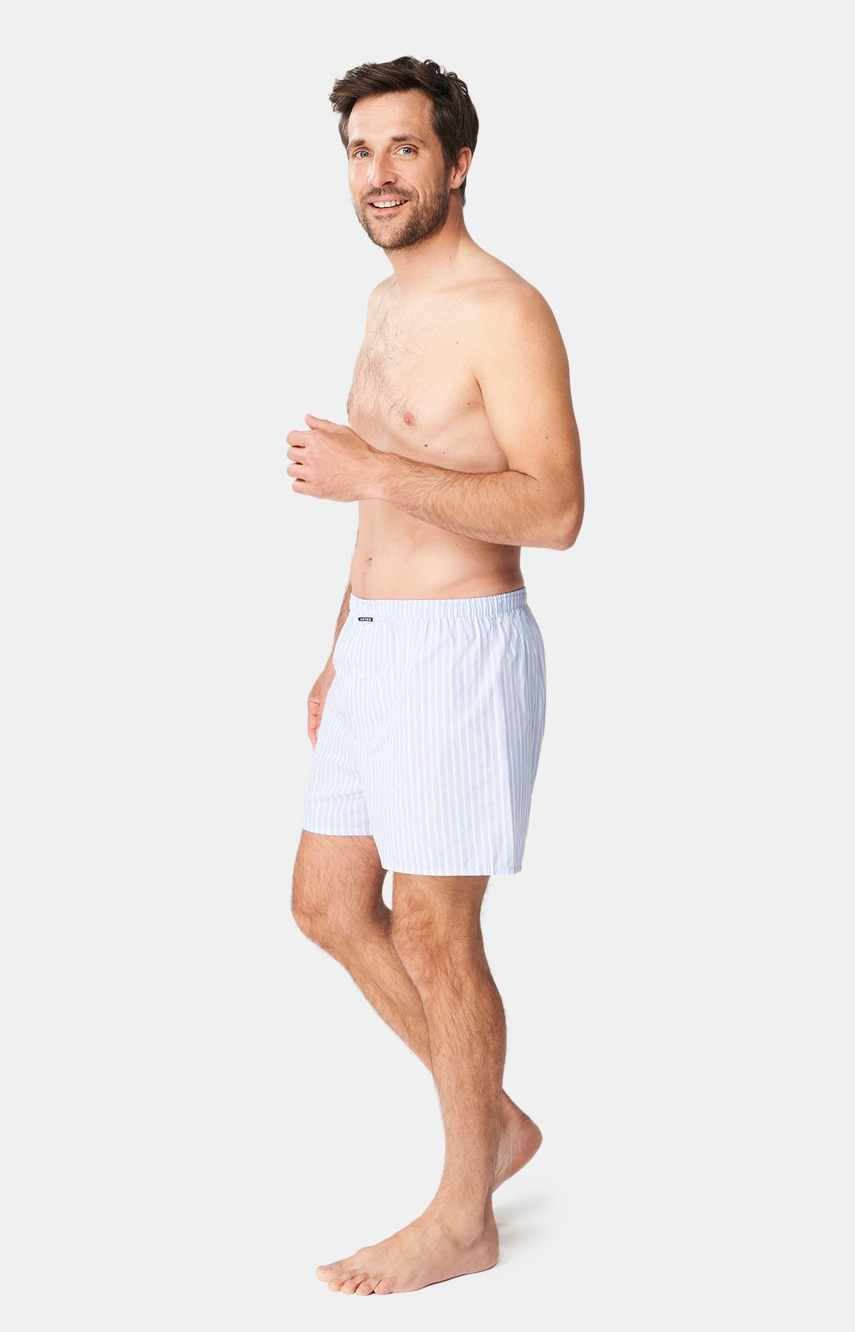 arthur-le-club-cale-on-douces-rayures-bleu-homme image 4