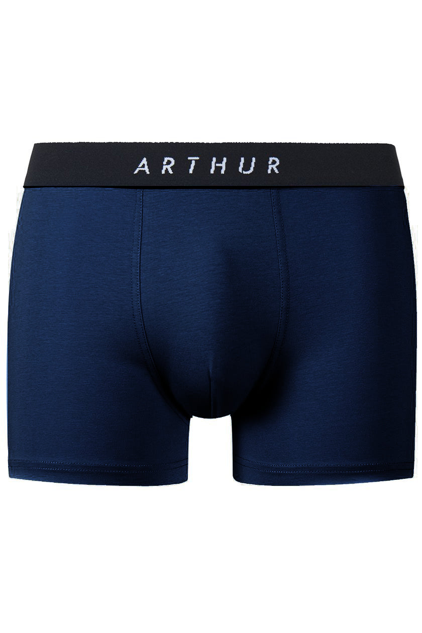 arthur-bob-marine-boxer-homme-marine-coton image 1