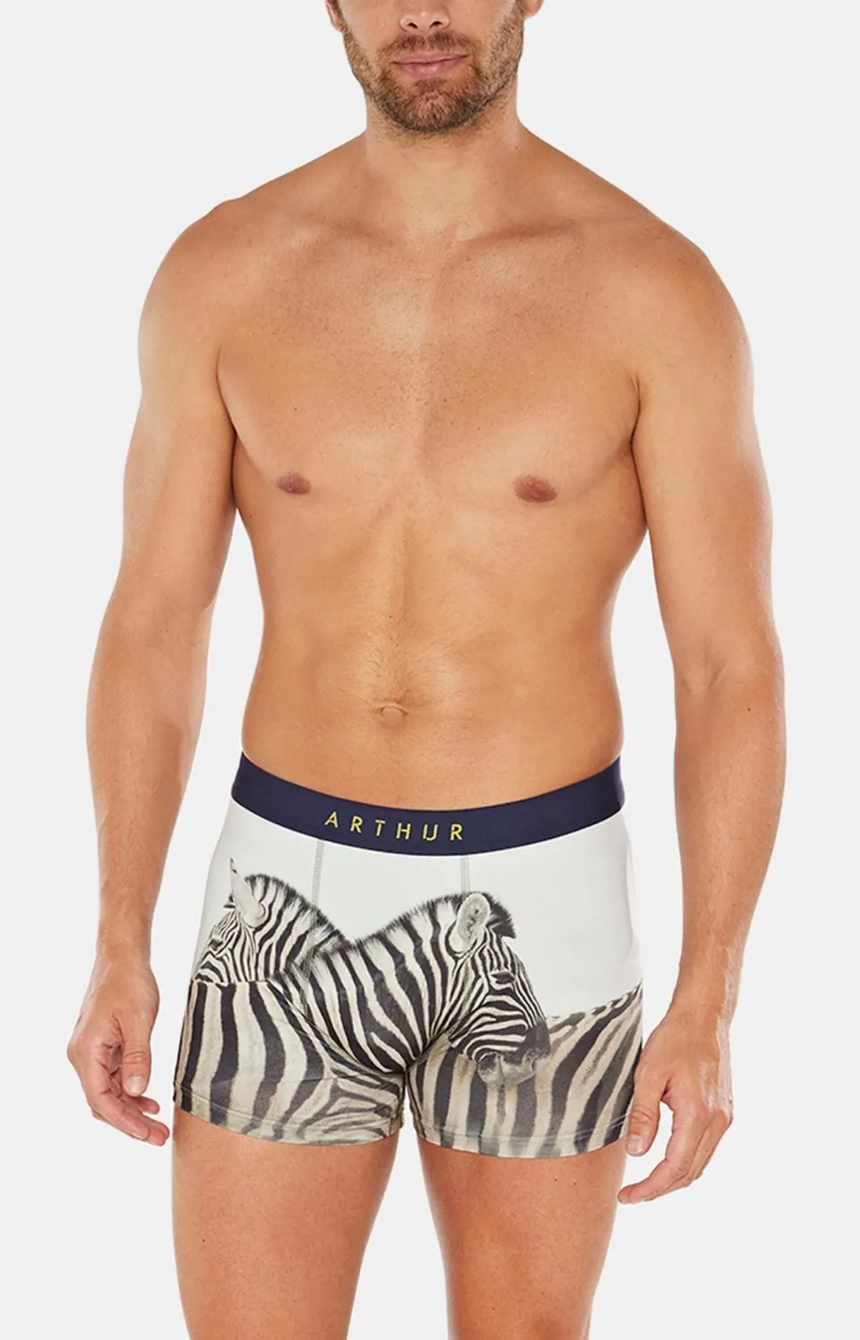 arthur-bob-z-bre-boxer-homme-noir-coton-bio image 1