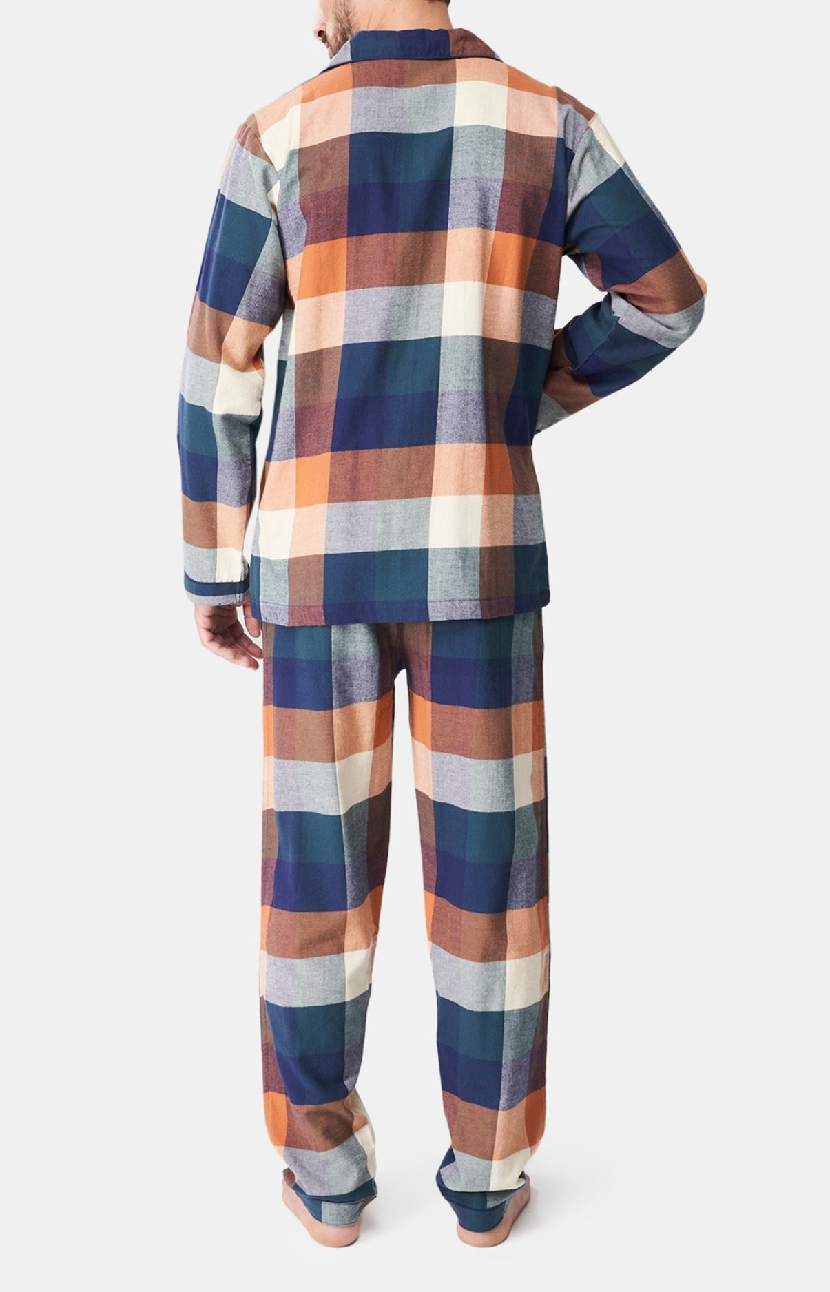 arthur-bob-pyjama-boutonn-carreaux-oslo-vert-pilou image 5