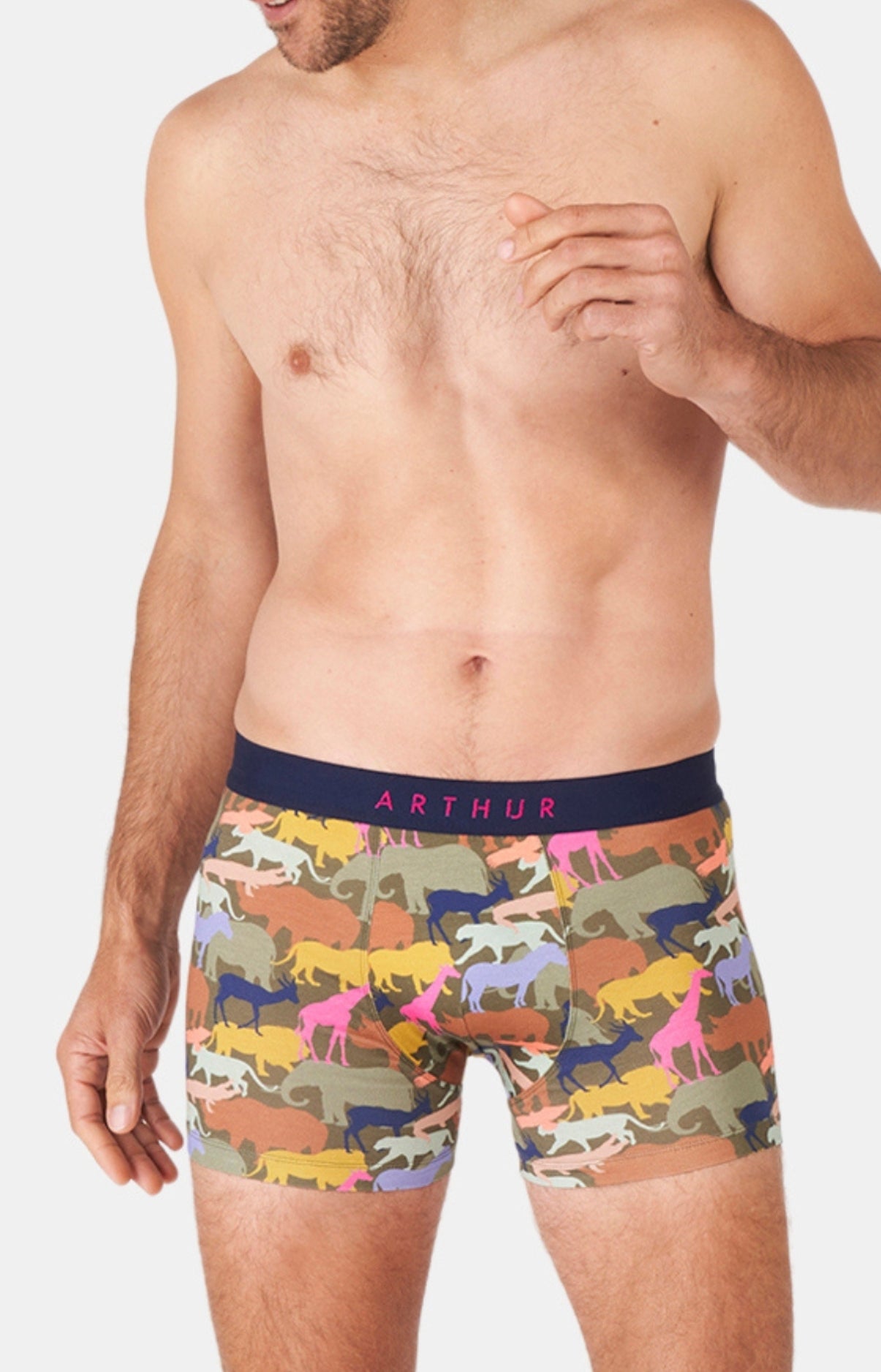 arthur-bob-brousse-lit-boxer-multicolore-l-coton-bio image 2