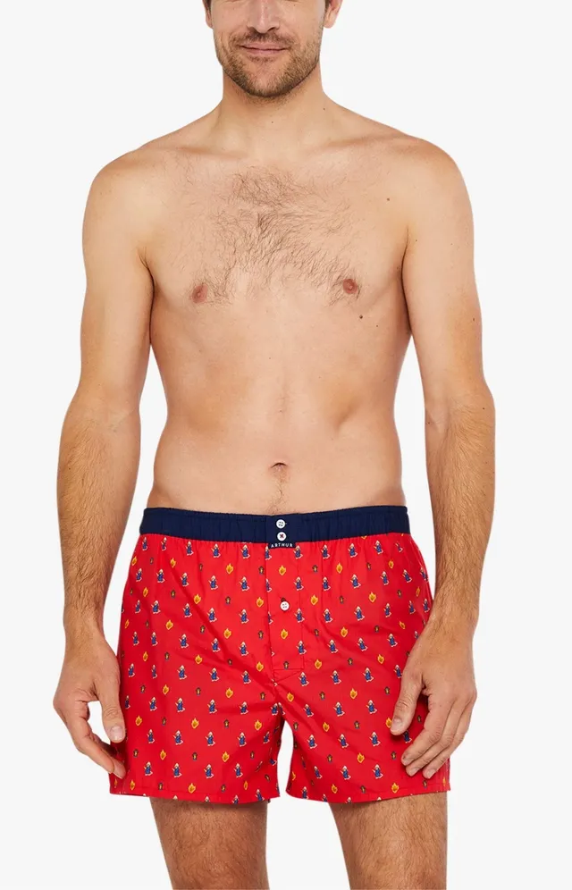 arthur-le-club-n-1071-cale-on-rouge-coton-bio image 1