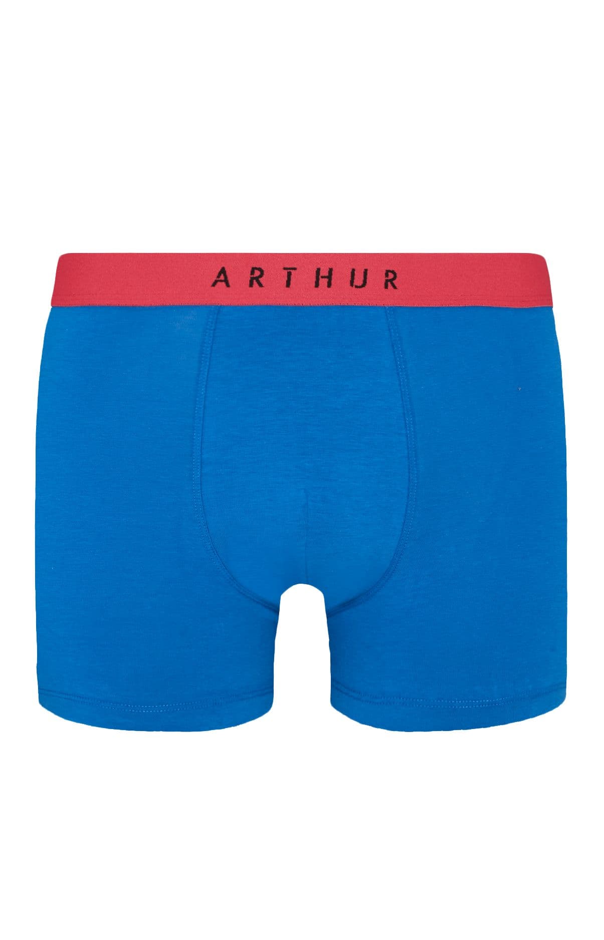 arthur-bob-boxer-coton-bio-homme-bleu-uni image 3