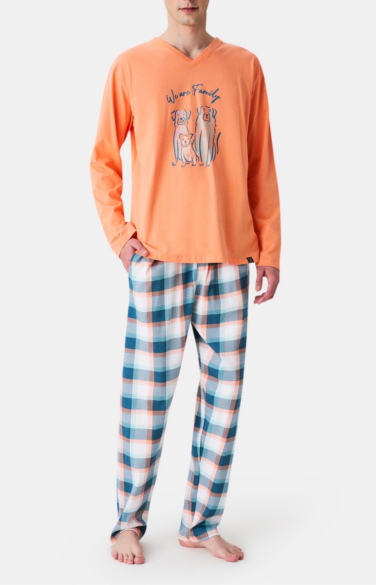 arthur-bob-we-are-family-pyjama-homme-multicolore image 1