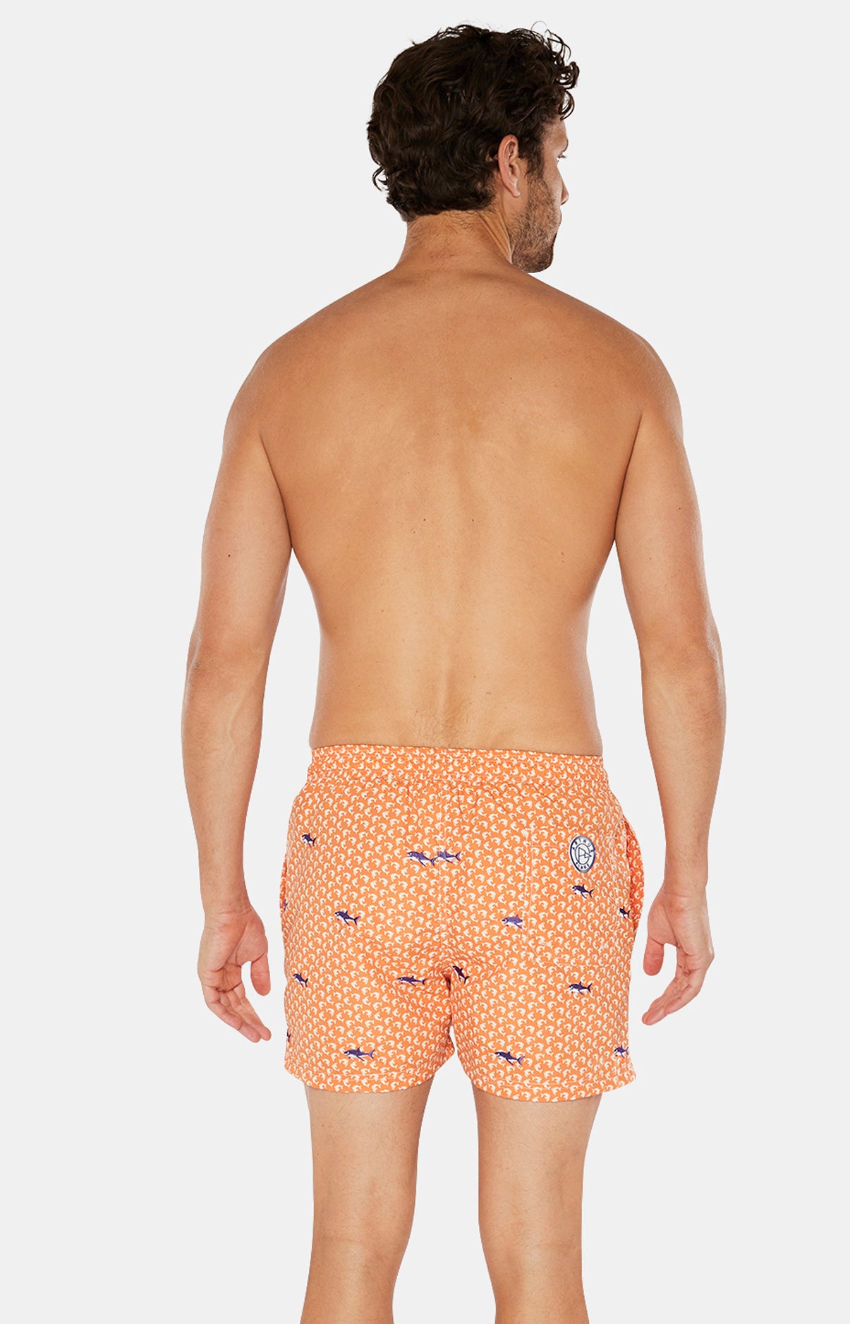 arthur-bob-requin-short-de-bain-orange-s-chage-rapide image 5