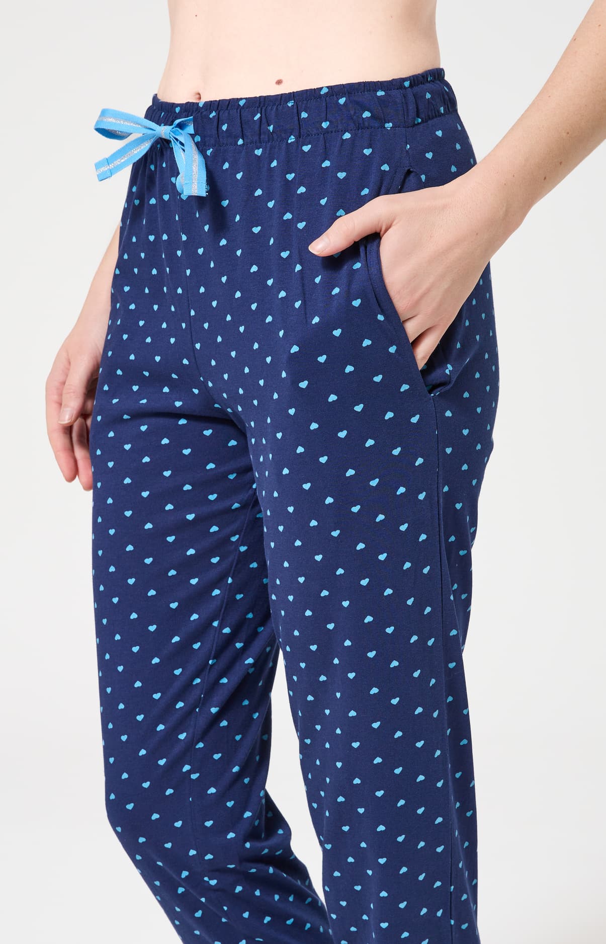 arthur-bob-pyjama-tradi-marine-femme-coton-bio image 7