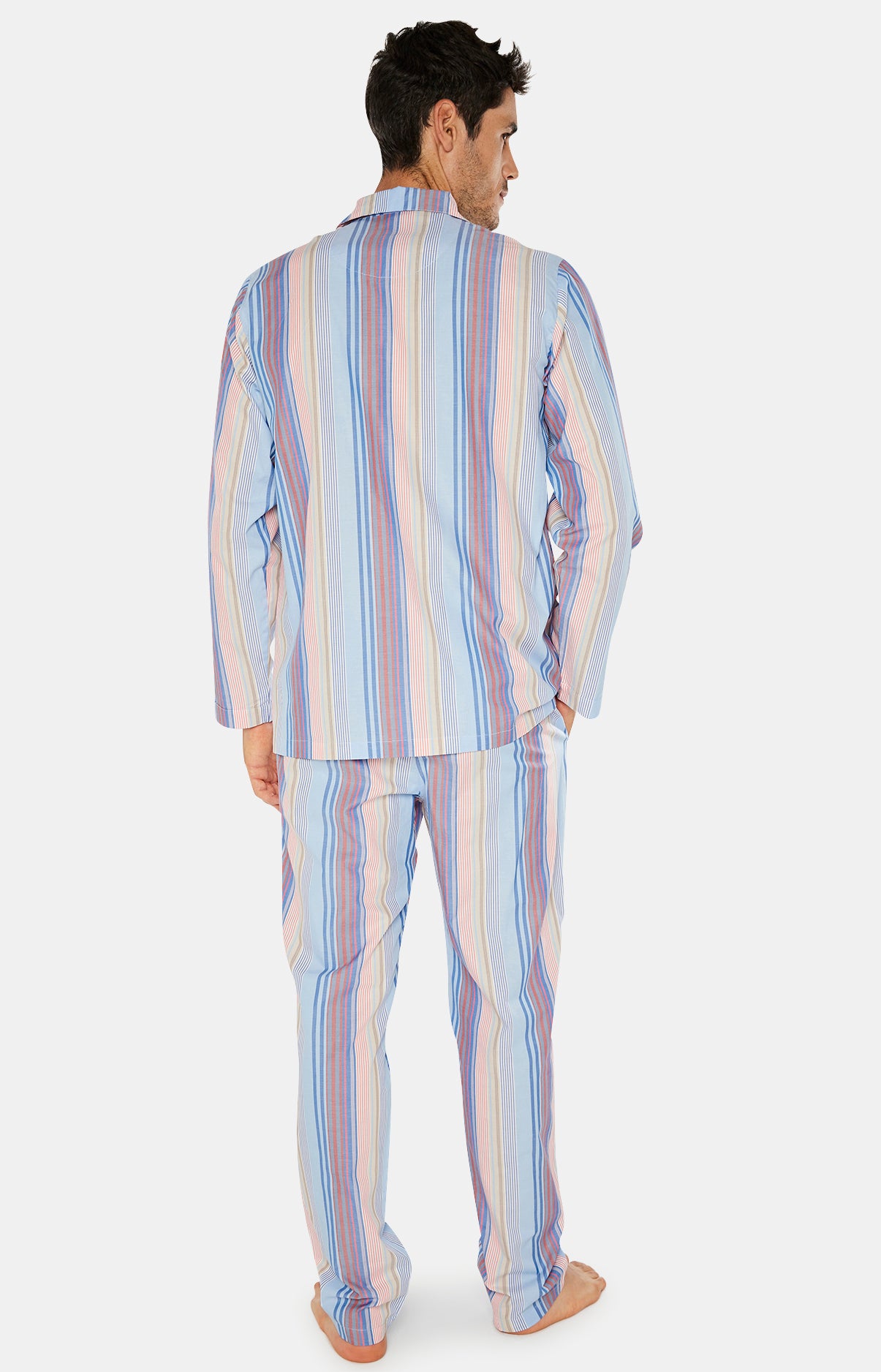 arthur-bob-tampa-pyjama-homme-bleu-ray-coton image 4