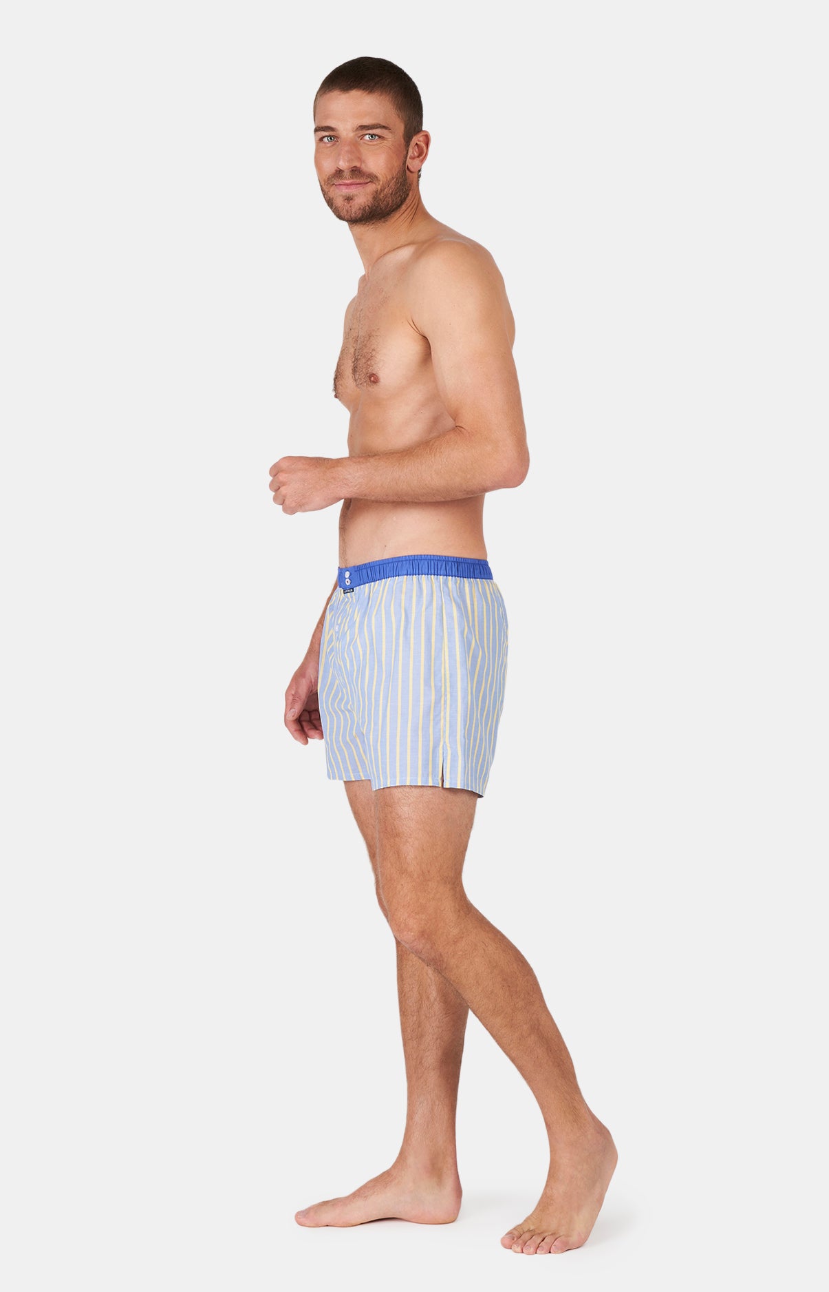 arthur-le-club-n-1090-cale-on-homme-jaune-coton-bio image 4