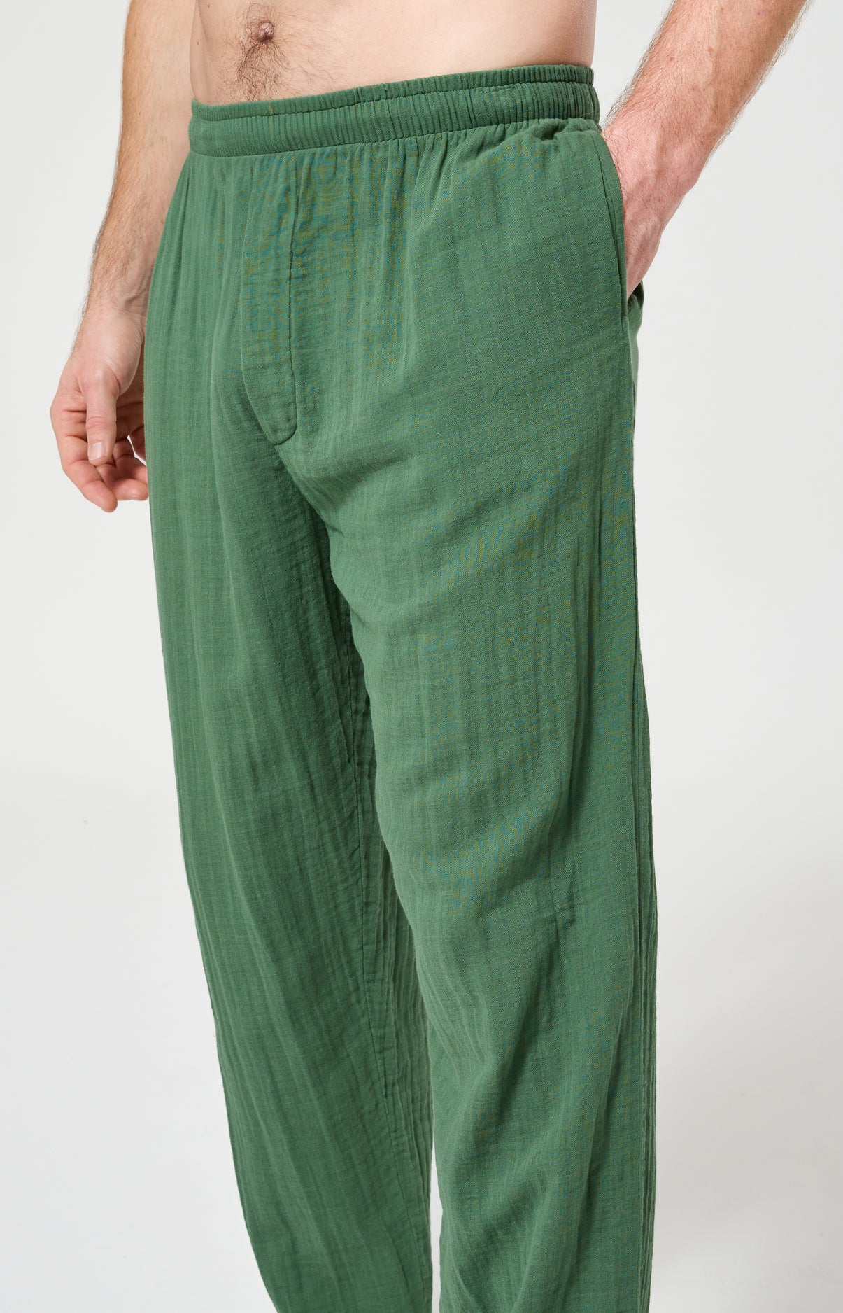 arthur-bob-pyjama-boutonn-gaze-coton-mousse-homme image 6