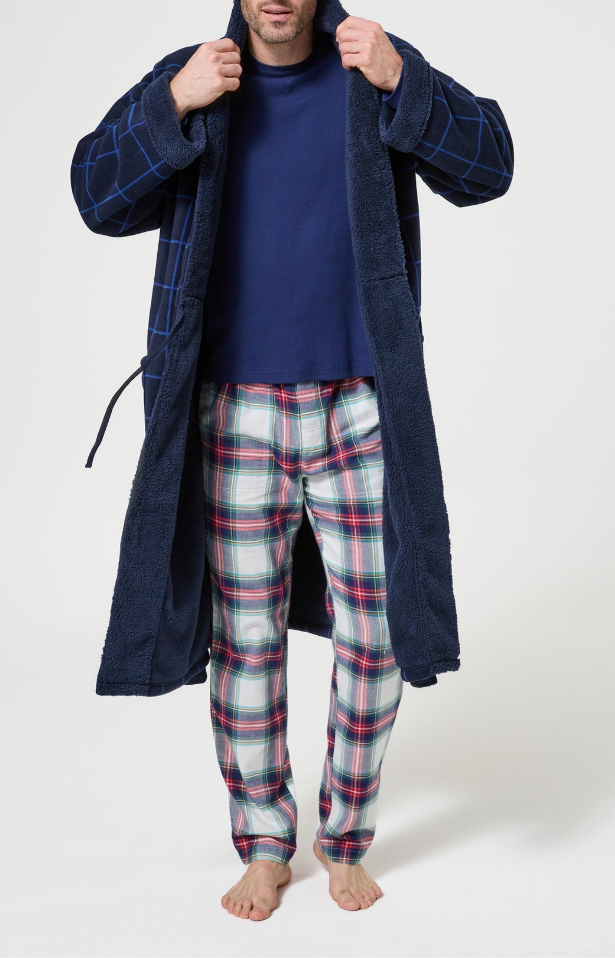 arthur-bob-windsor-robe-de-chambre-homme-marine image 4