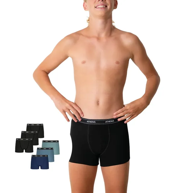 athena-my-petit-prix-boxers-gar-on-6-8-ans-coton-lot-de-6 image 1