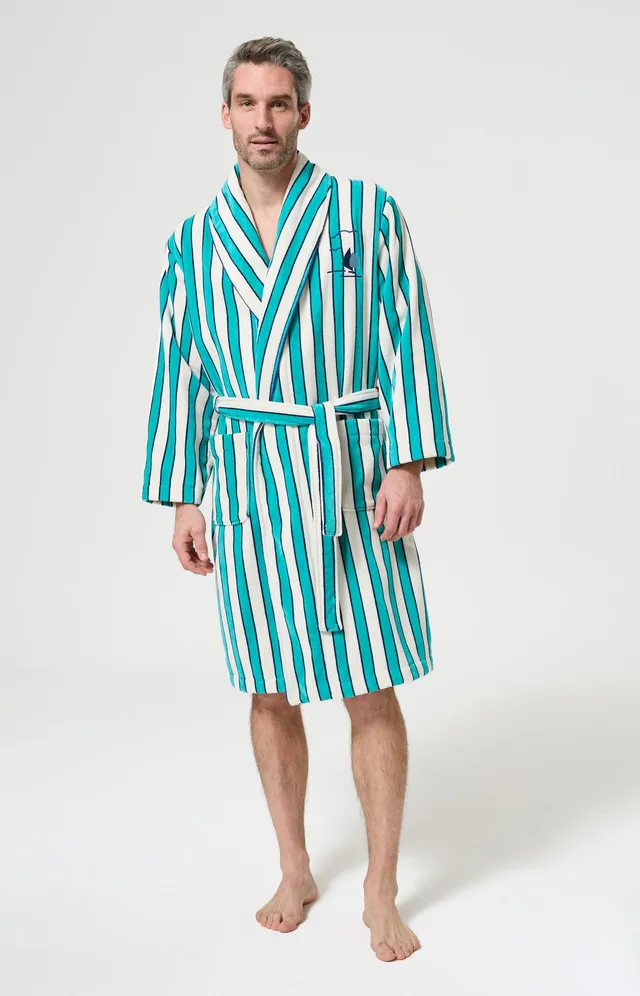 arthur-bob-peignoir-tranquill-t-peignoir-homme-jade-coton image 1