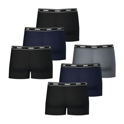 athena-easy-essentiel-lot-6-boxers-homme-m-coton-stretch image 6