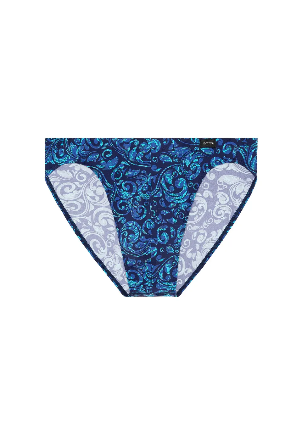 hom-funky-styles-brian-micro-slip-imprim-bleu-microfibre image 1