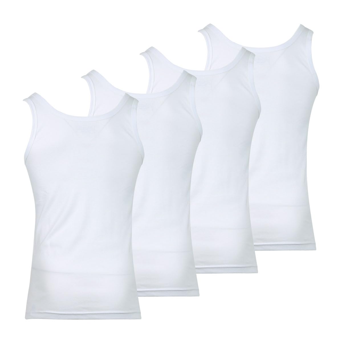 athena-ecopack-d-bardeur-homme-coton-blanc-lot-de-4-m image 5