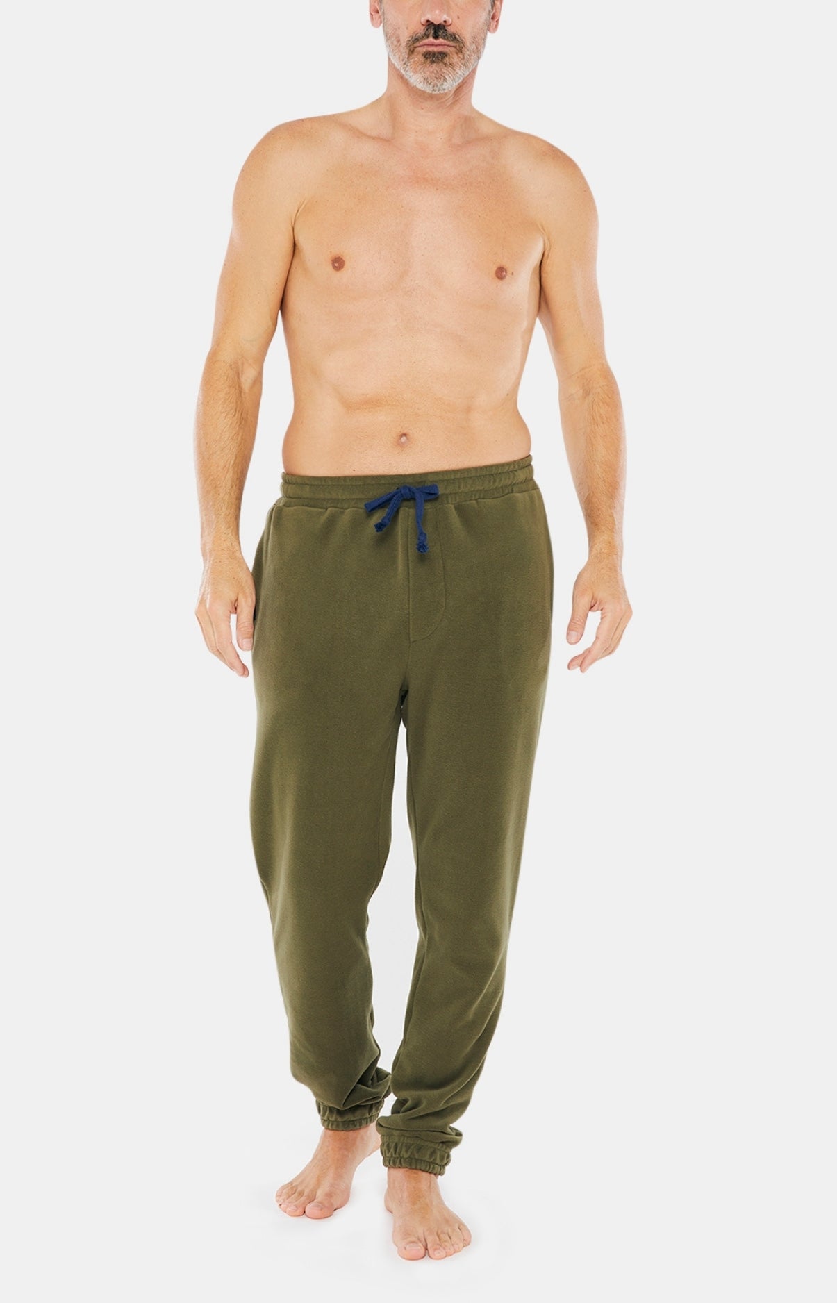 arthur-bob-polaire-pantalon-pyjama-homme-kaki image 3