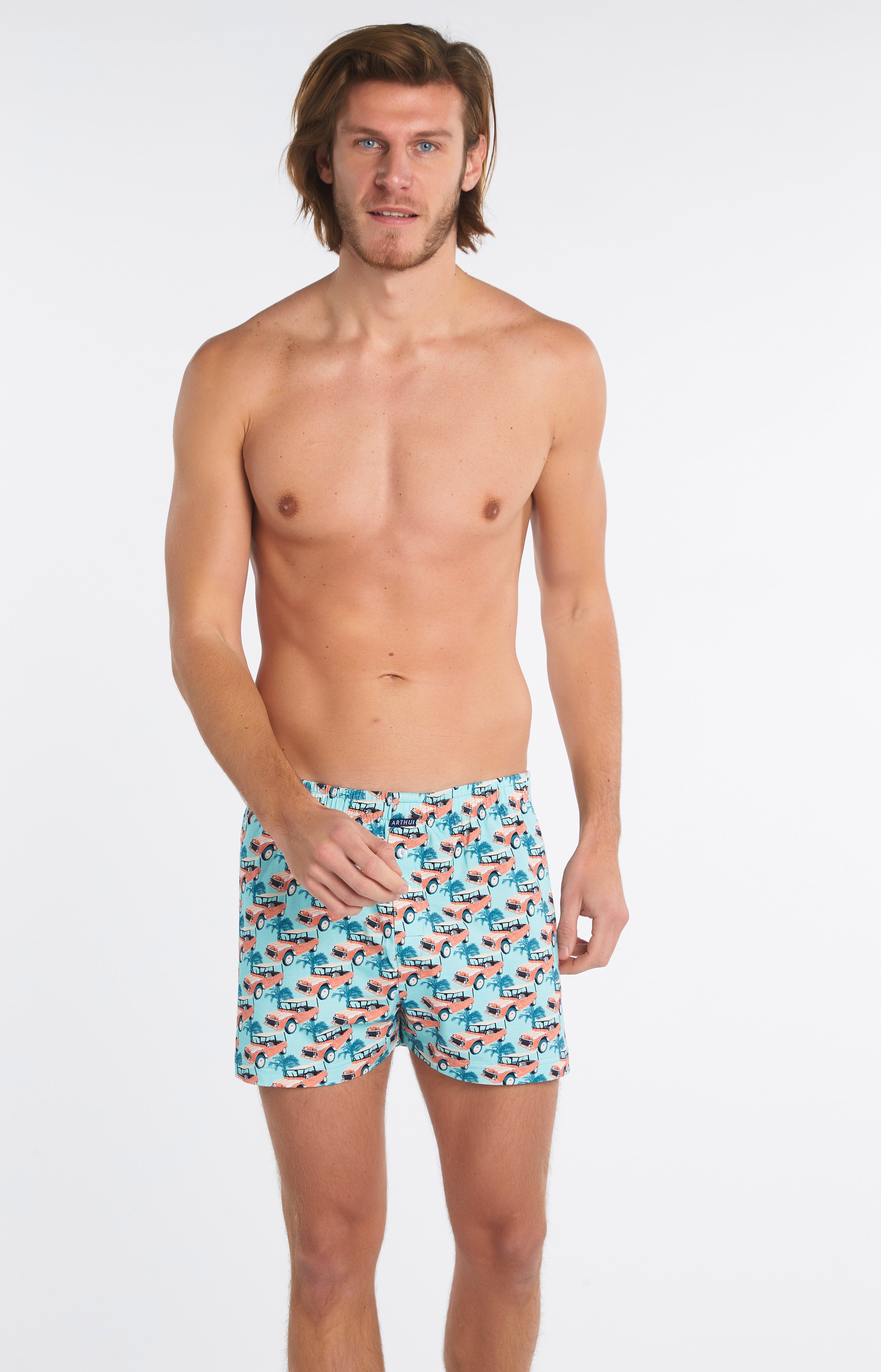 arthur-le-club-mehari-cale-on-de-nuit-corail-coton-bio image 1