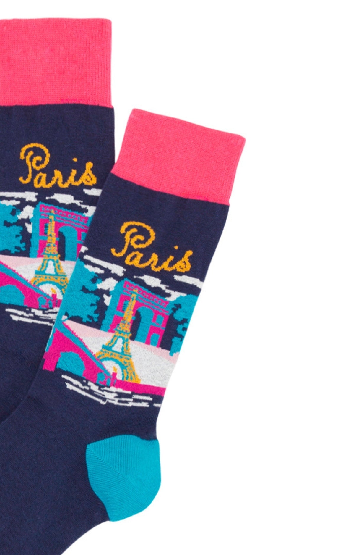 arthur-bob-chaussettes-paris-marine-40-46 image 2