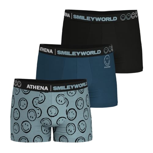 athena-graphic-lot-3-boxers-homme-smiley-taille-s image 6