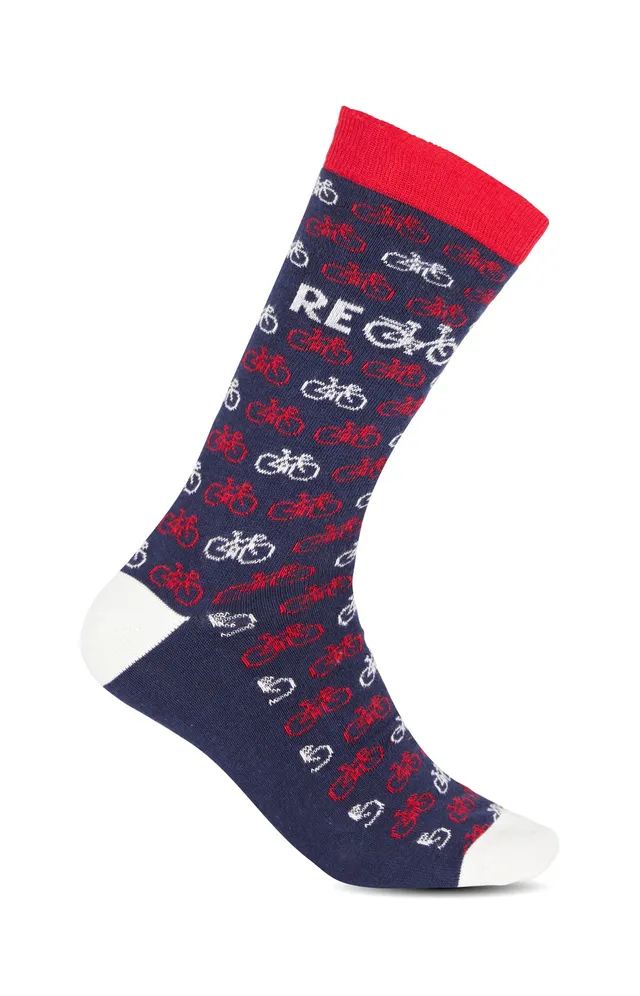 arthur-bob-v-lo-chaussettes-homme-marine-coton image 1