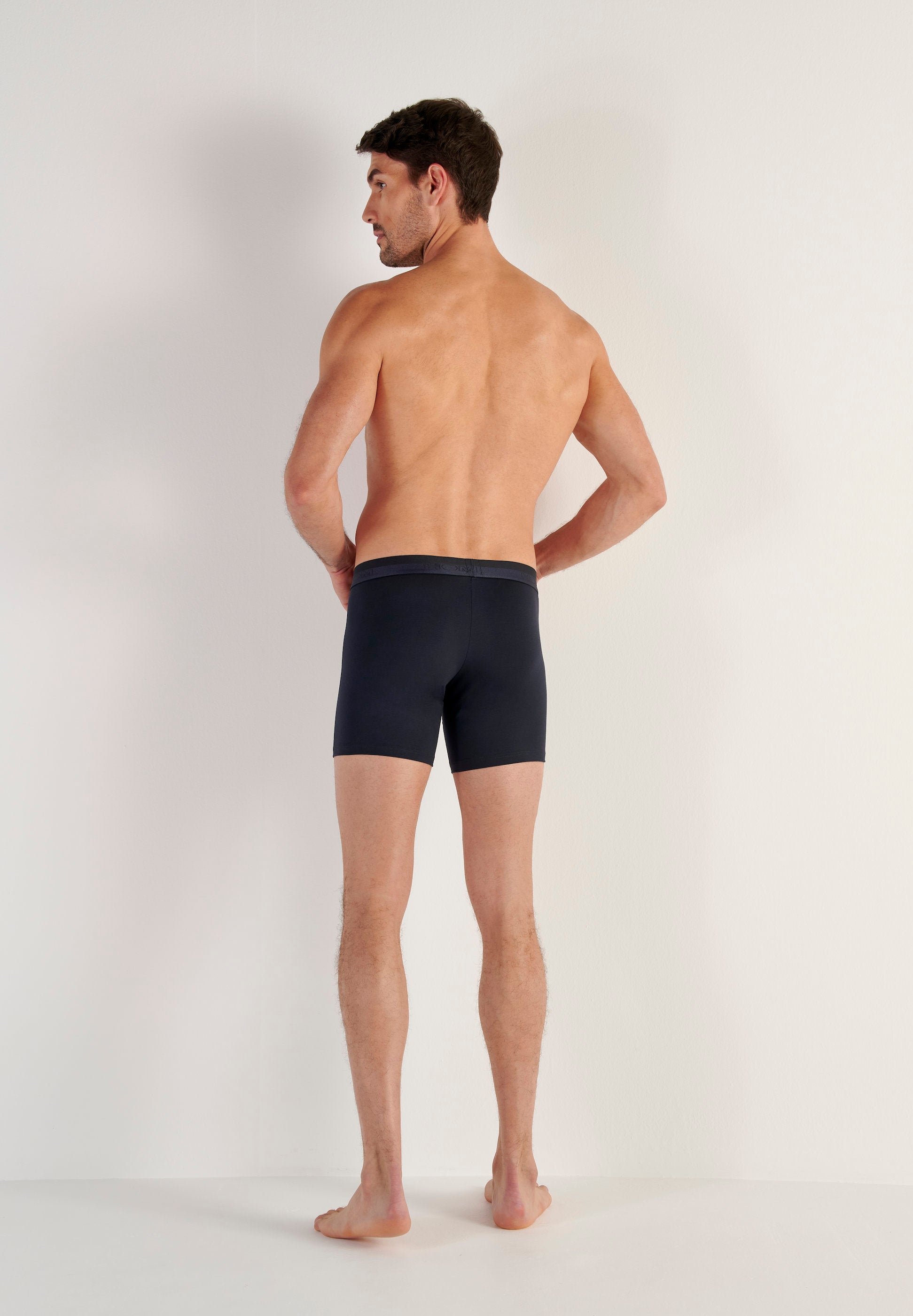 hom-ho1-long-boxer-brief-modal-navy-ouverture-horizontale image 6