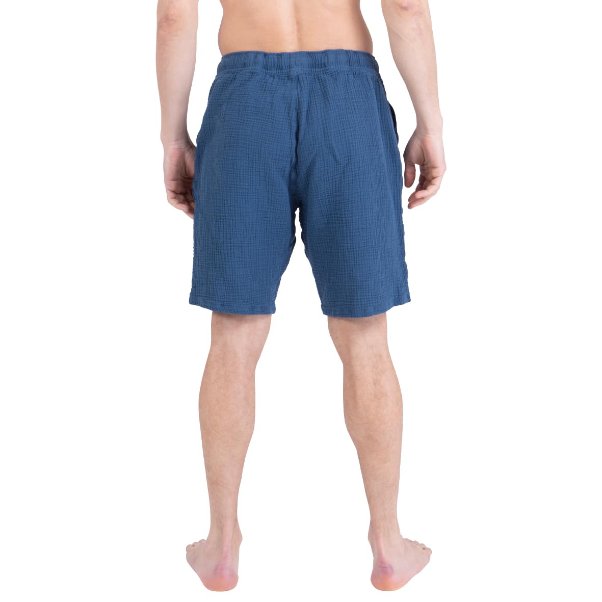 athena-easy-coton-pyjama-court-homme-gaze-taille-l-sable image 6