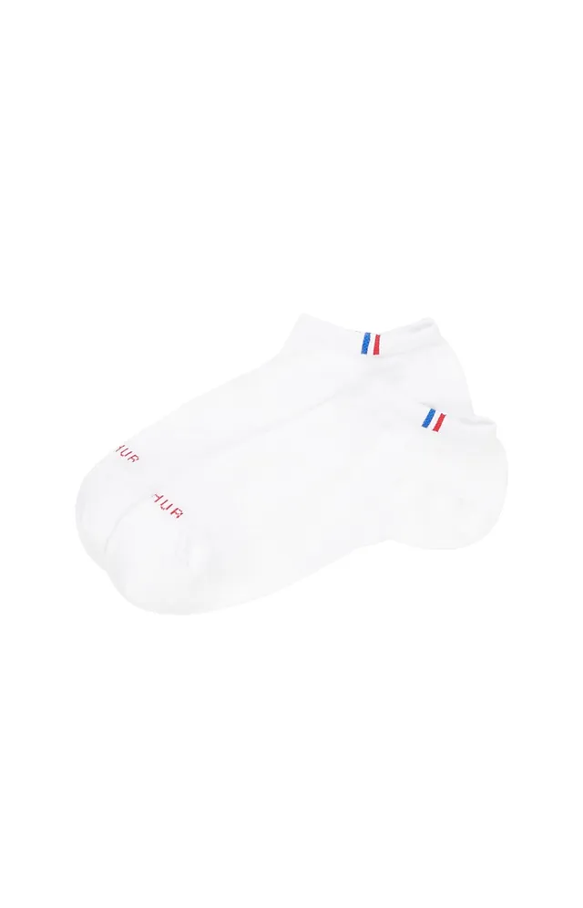 arthur-bob-chaussettes-invisibles-blanc-coton-x2 image 1