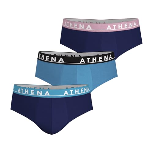 athena-easy-color-slip-homme-marine-bleu-m-lot-3-coton image 8