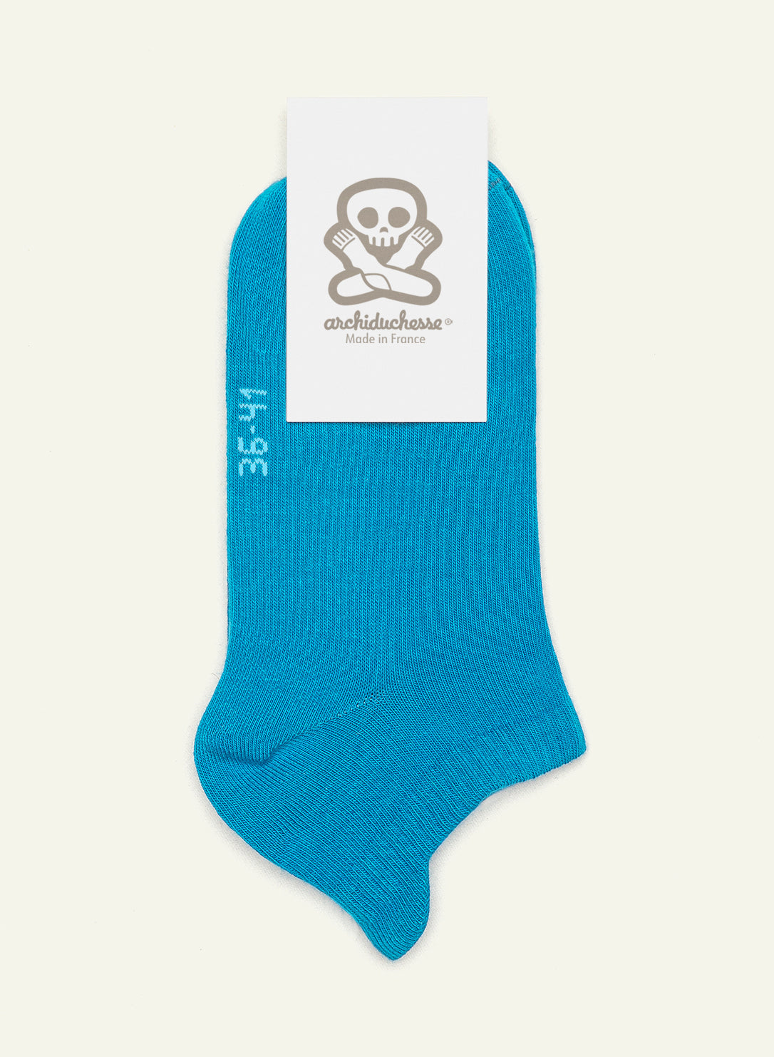 archiduchesse-socquette-bleu-gitanes-socquettes-36-41-coton image 5