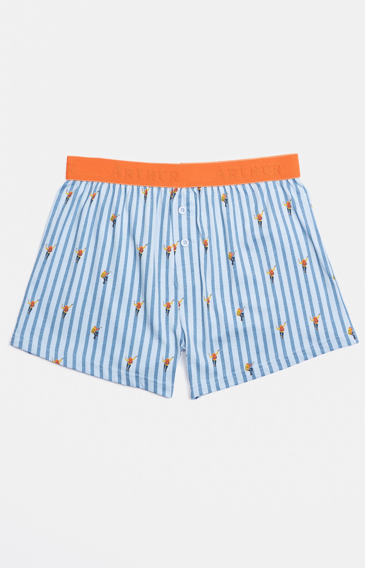 arthur-bob-ivresse-des-sommeils-boxer-bleu-coton image 3
