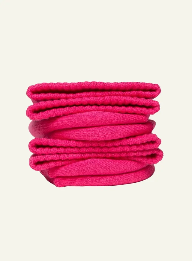 archiduchesse-bouclette-rose-framboise-chaussettes-chaudes image 1