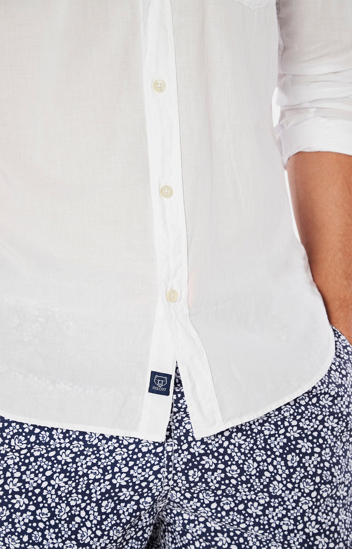 arthur-bob-chemise-voile-coton-blanc-m-plage-homme image 5