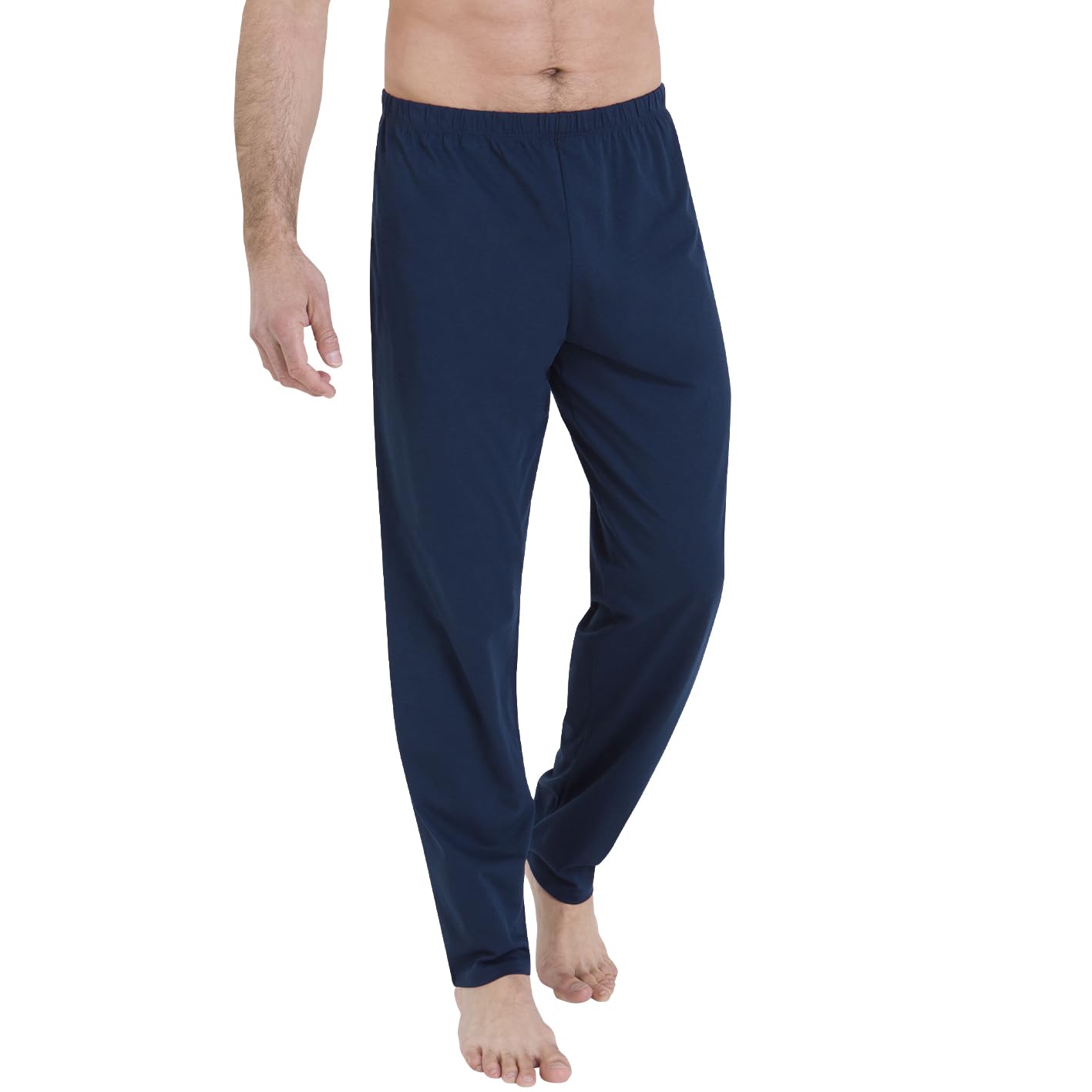 athena-ecopack-pyjama-long-homme-coton-gris-marine-taille-m image 6