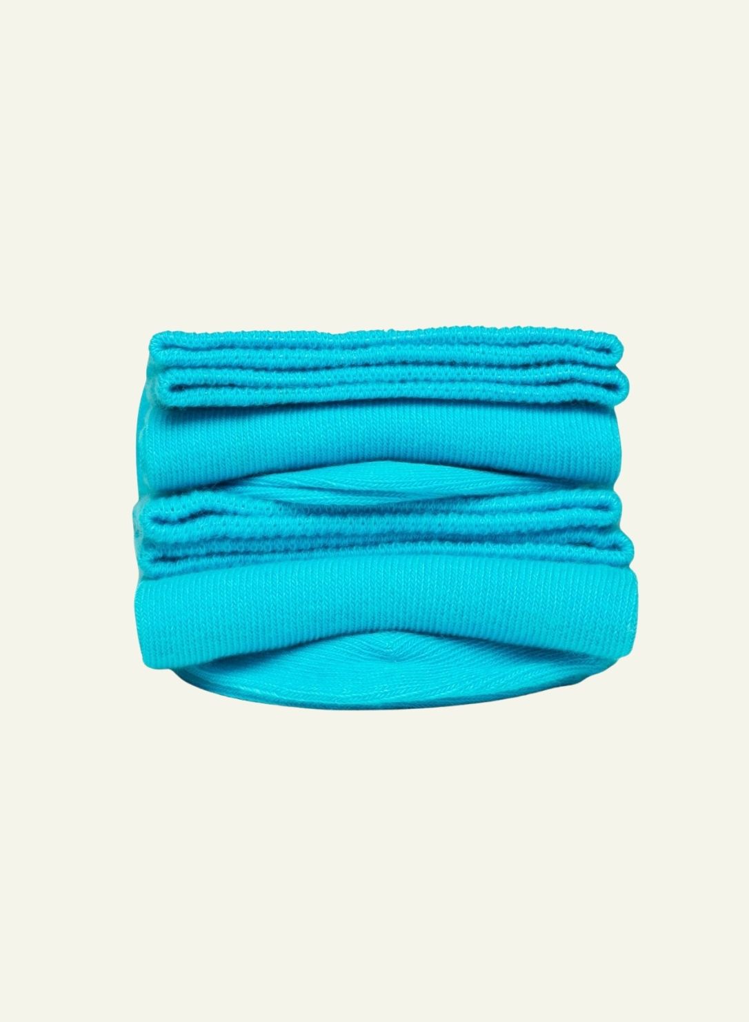 archiduchesse-de-ville-bleu-turquoise-chaussettes-coton image 1