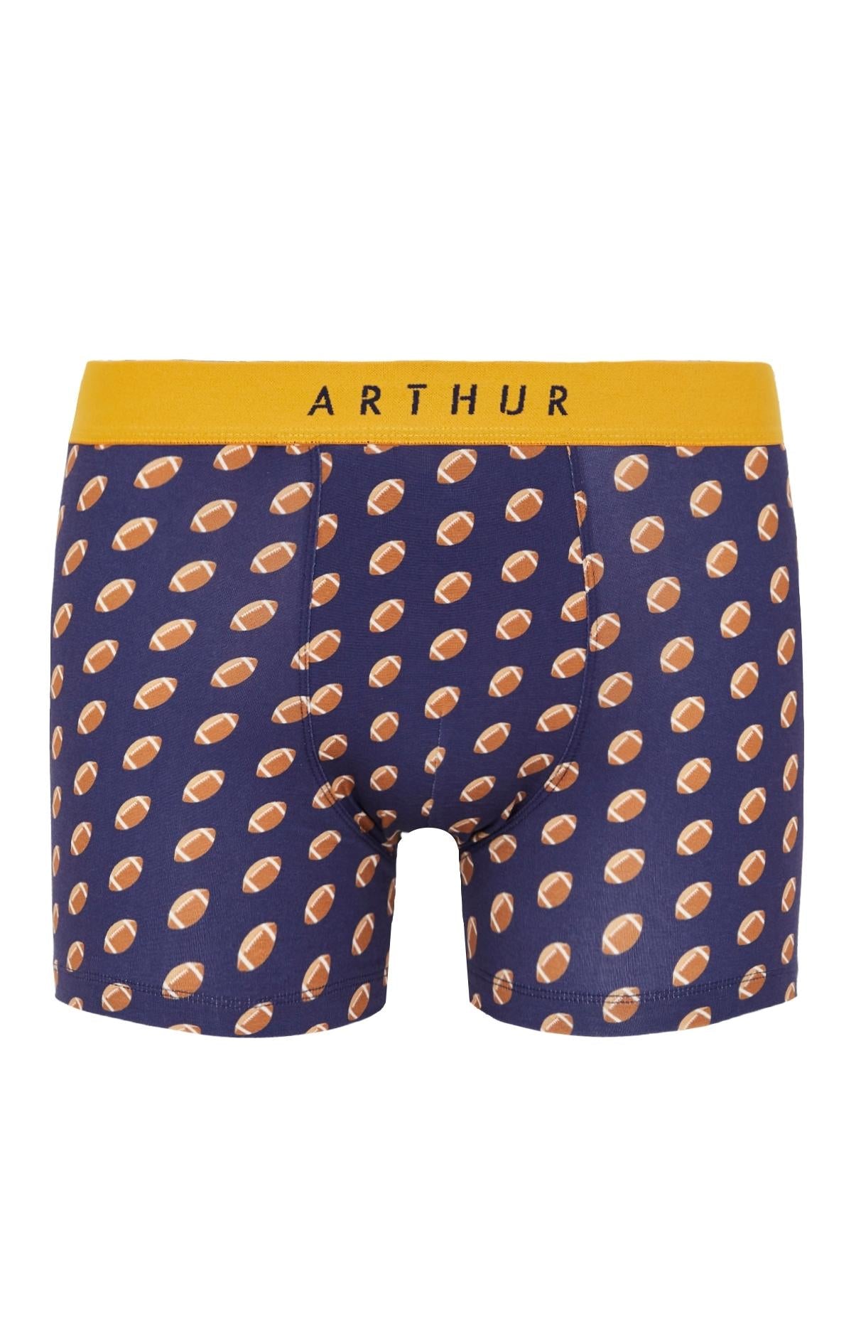 arthur-bob-rugby-boxer-homme-coton-bio-marine image 3