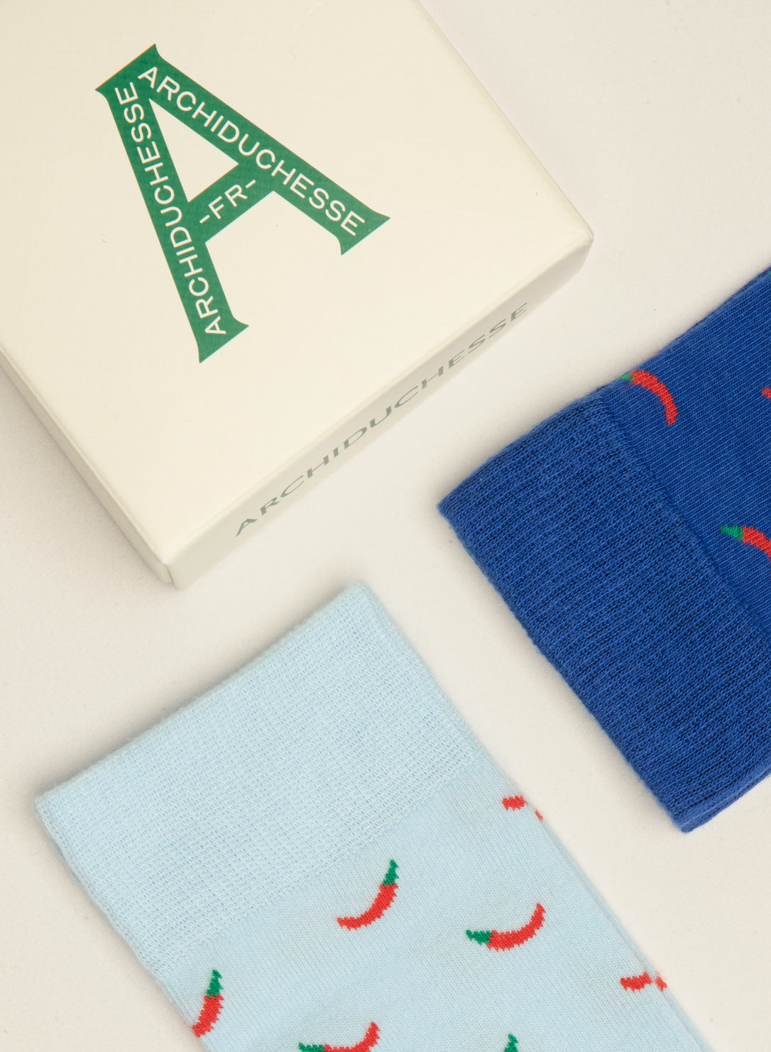 archiduchesse-fantaisie-archi-piquant-chaussettes-duo-36-41-coton image 2
