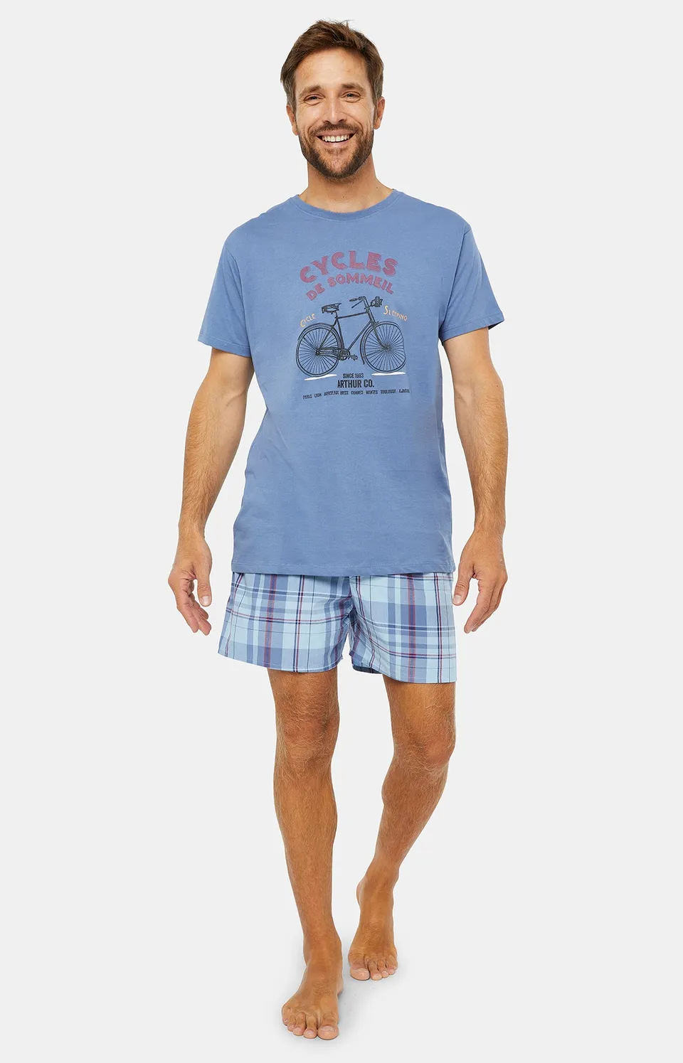 arthur-bob-cycles-de-sommeil-pyjam-ricain-homme-ciel image 1