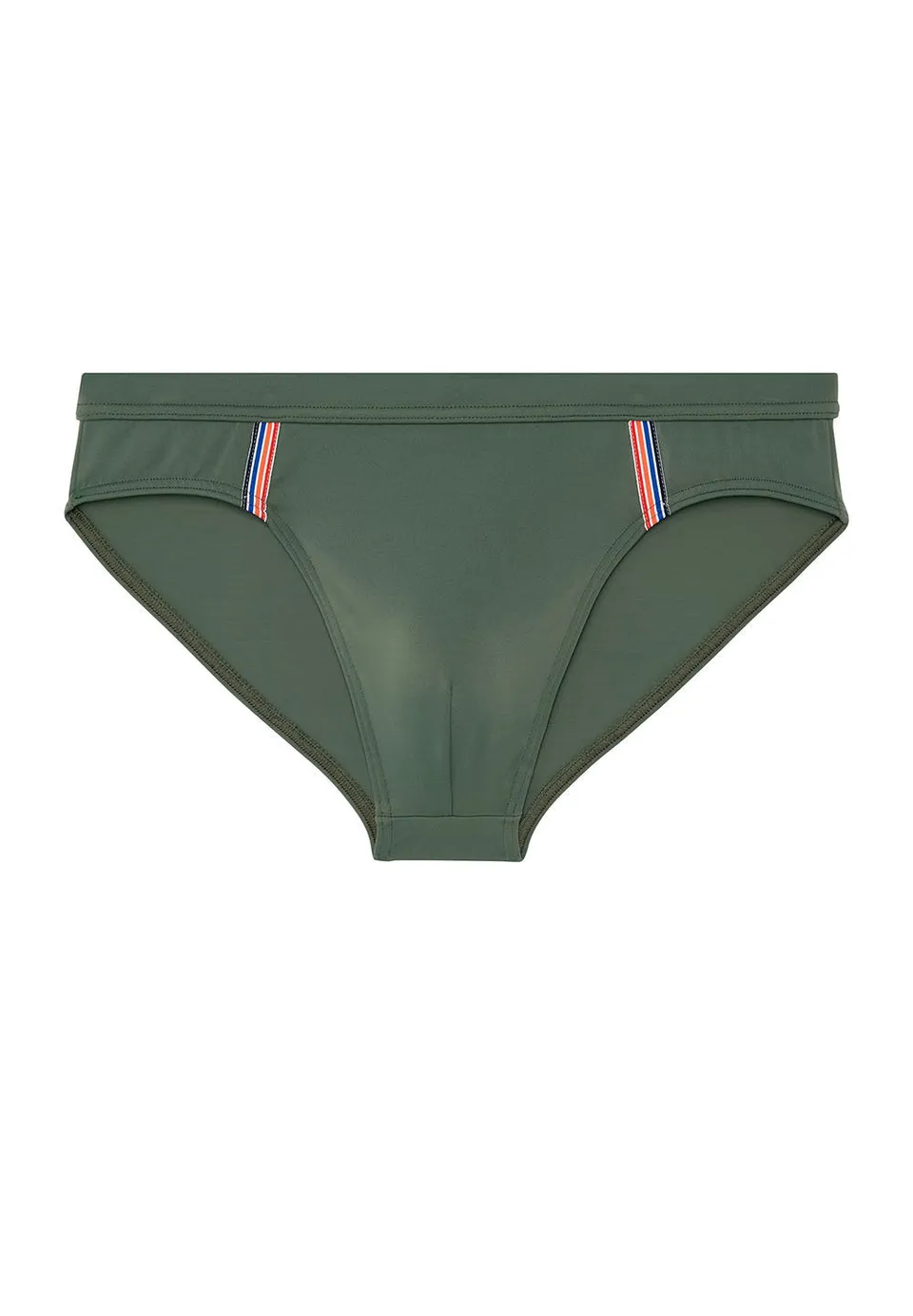 hom-h-fresh-slip-de-bain-mini-homme-nautical-cup-kaki image 1