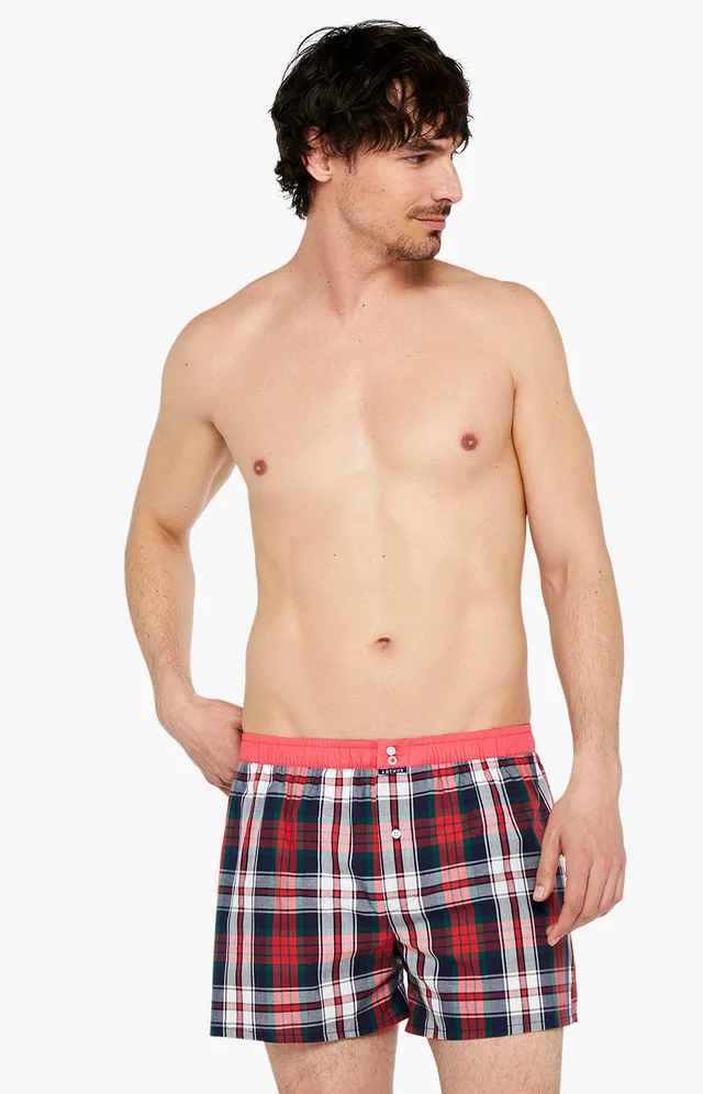 arthur-le-club-n-1057-cale-on-homme-rouge-coton-bio image 1