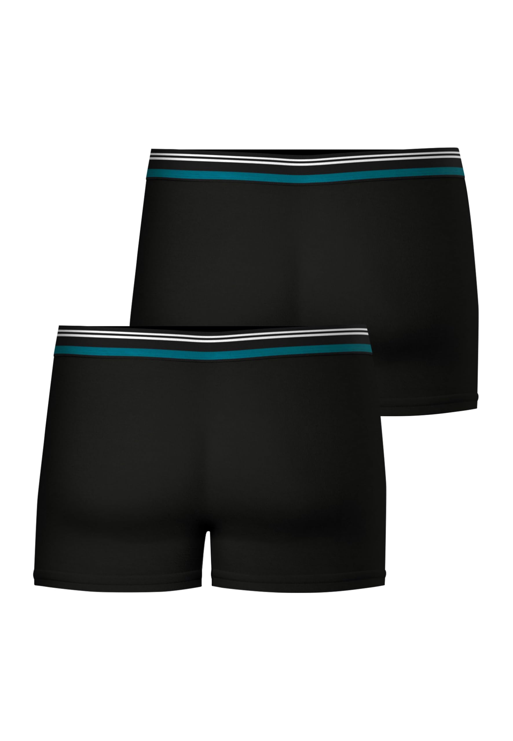 athena-ecopack-boxer-homme-lot-2-coton-noir image 3