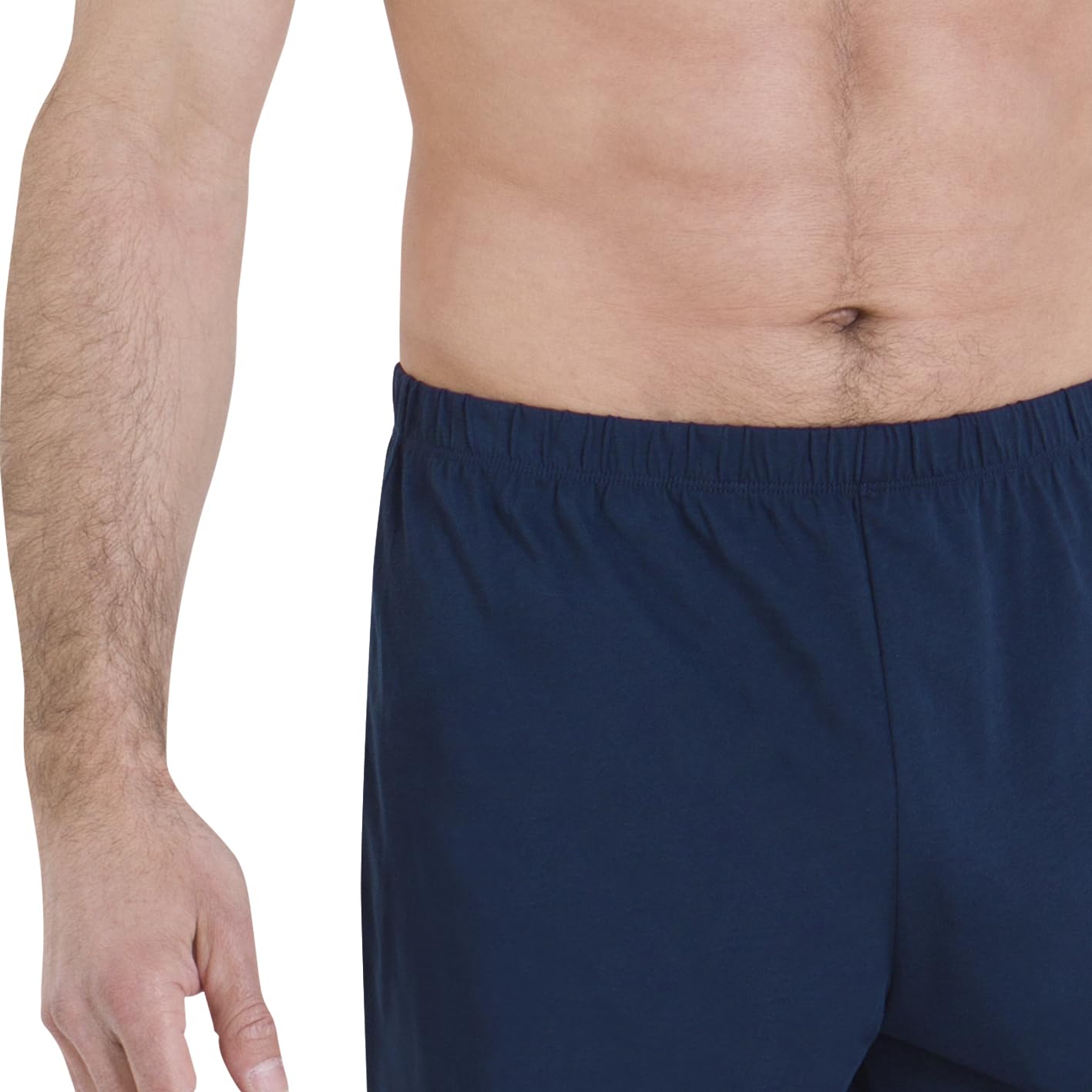 athena-ecopack-pyjama-long-homme-coton-gris-marine-taille-m image 4