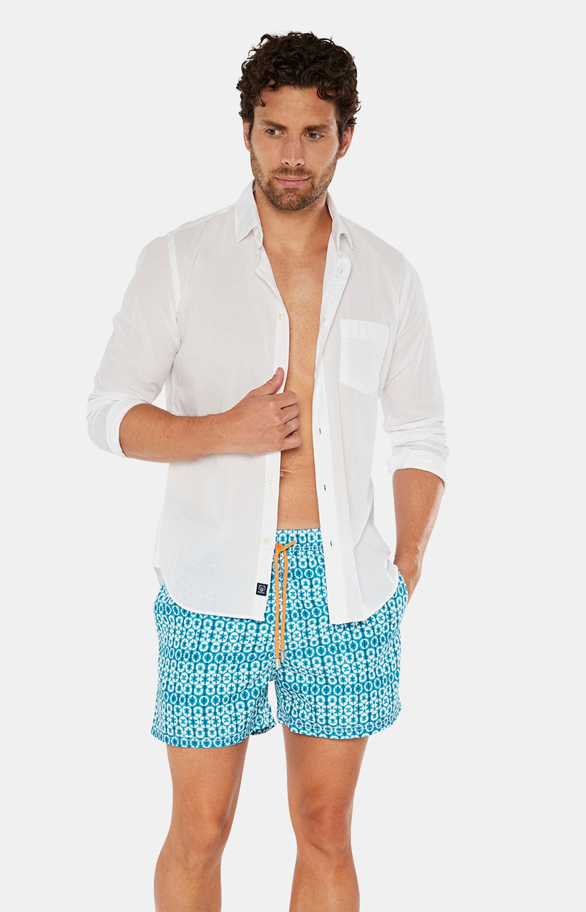 arthur-goa-short-de-bain-homme-bleu-taille-l-recycl image 2