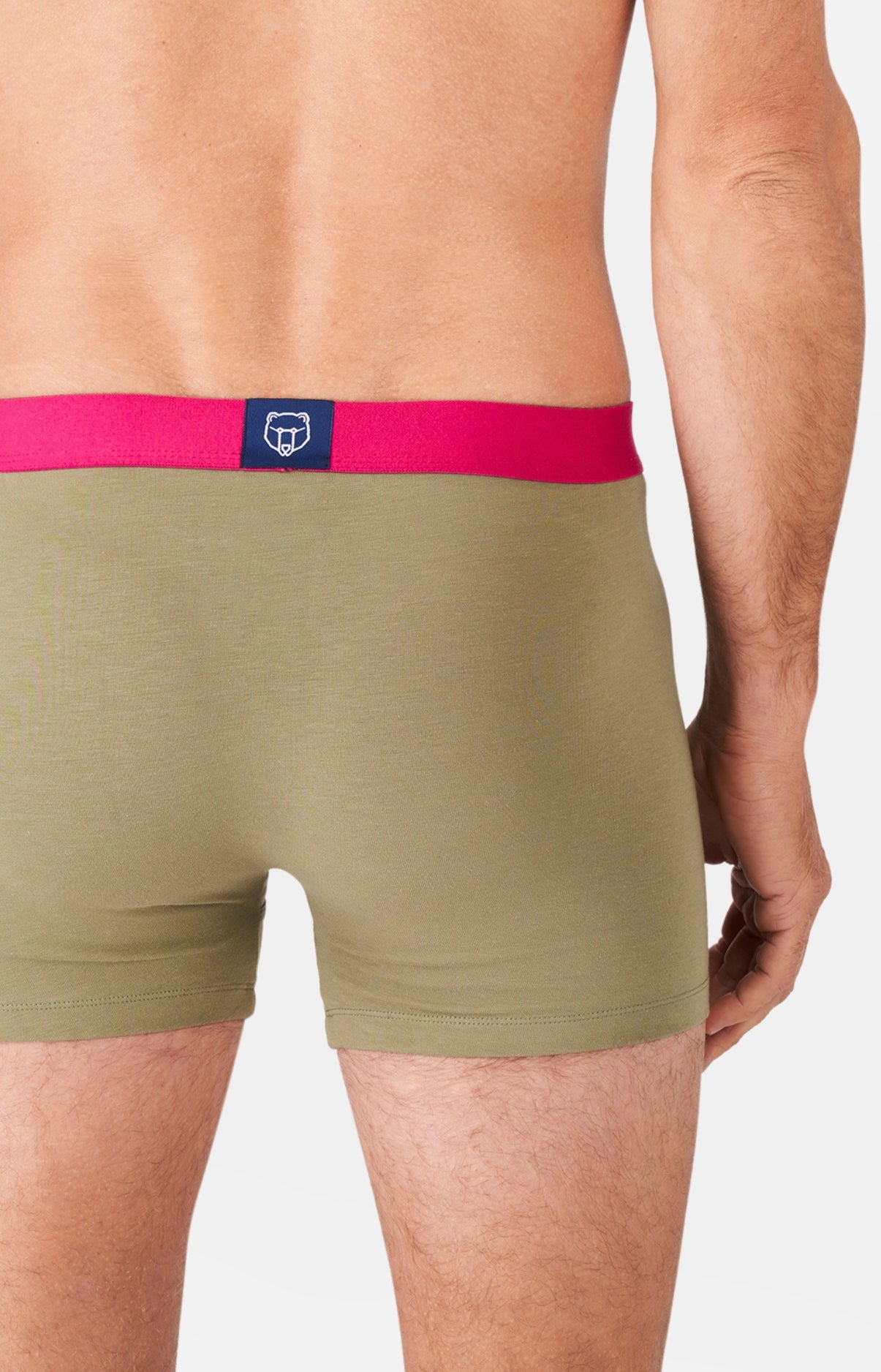 arthur-bob-boxer-homme-coton-bio-kaki image 5