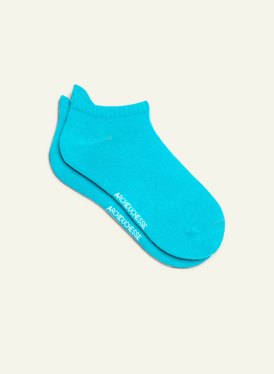 archiduchesse-socquette-bleu-turquoise-socquettes-coton image 2
