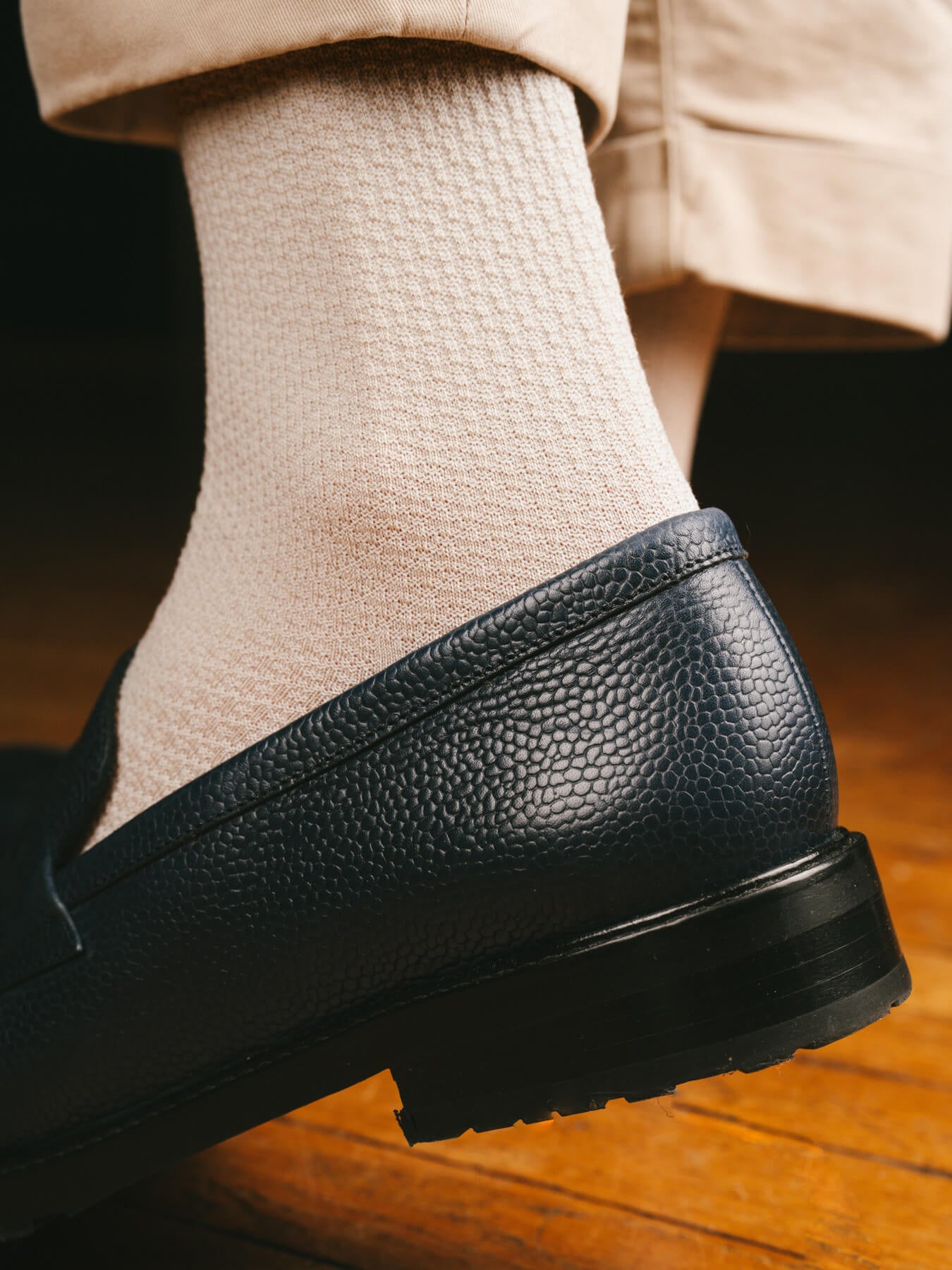 p-trone-chaussettes-fil-d-cosse-nid-d-abeille image 7