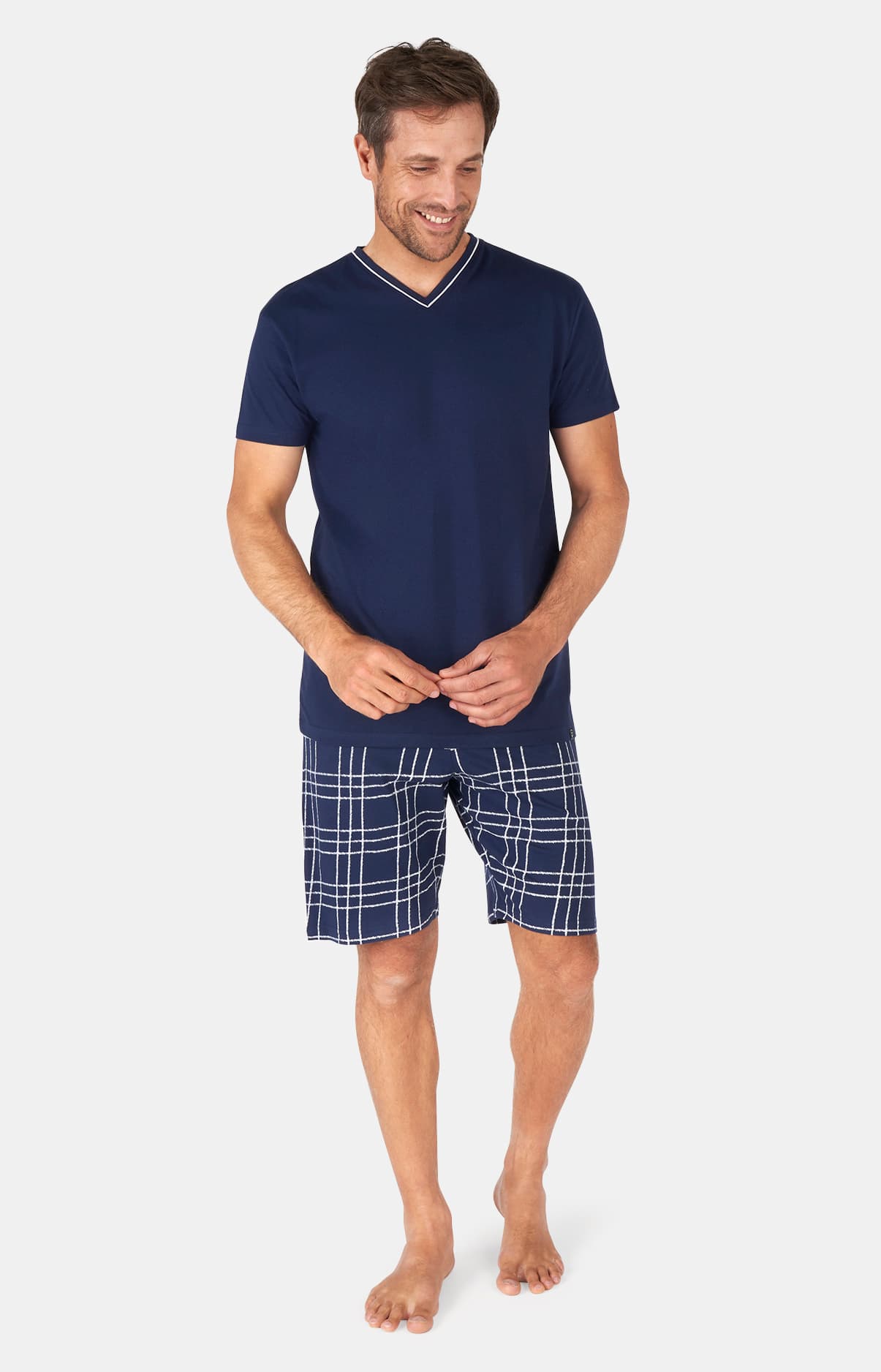 arthur-bob-lewis-pyjashort-coton-bio-marine image 1