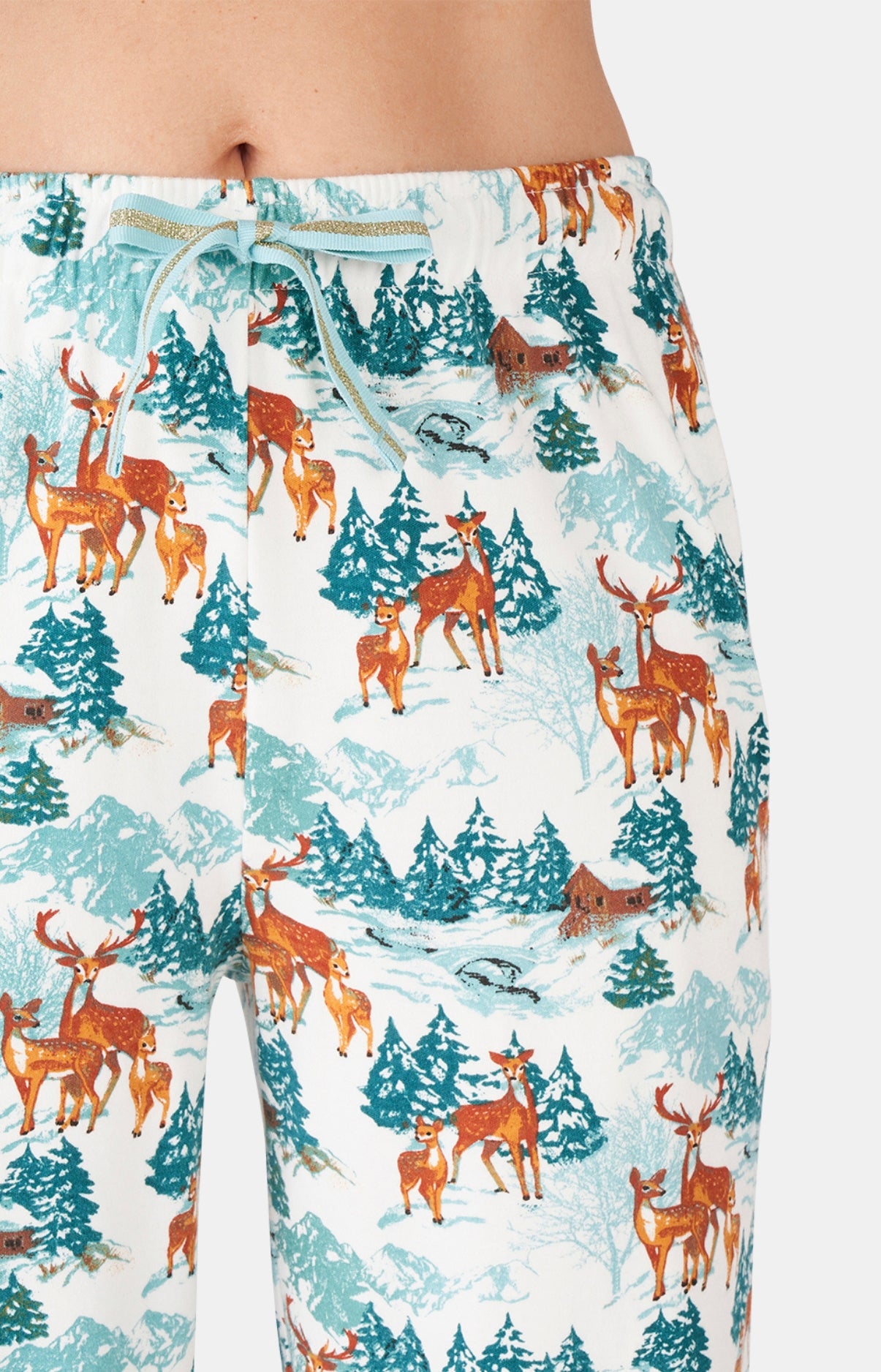 arthur-bob-faon-des-neiges-pyjama-femme-blanc-coton-bio image 6