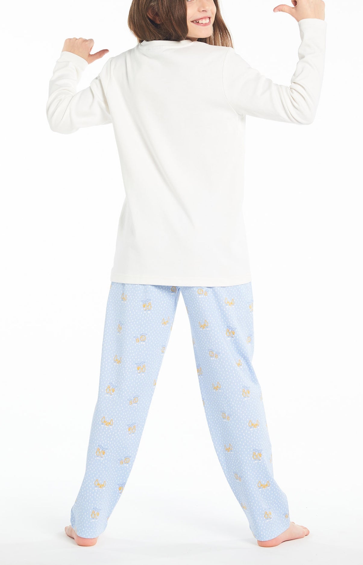 arthur-bob-long-rain-pyjama-coton-enfant-ciel-6a image 4